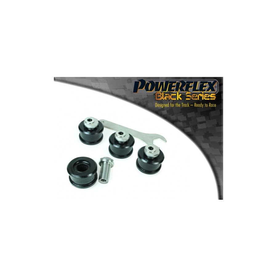 Powerflex PFF3-1203GBLK Audi Front Upper Control Arm Bush - Camber Adj (Inc. A4 / S4 B9 & A8 D5) | ML Performance UK Car Parts