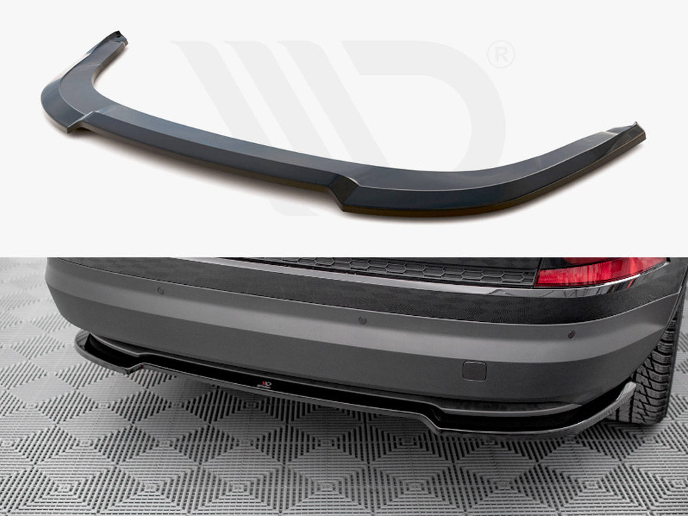 Maxton Design SK-KO-1F-RD1T Central Rear Splitter Skoda Kodiaq MK1 Facelift (2021-) | ML Performance UK Car Parts