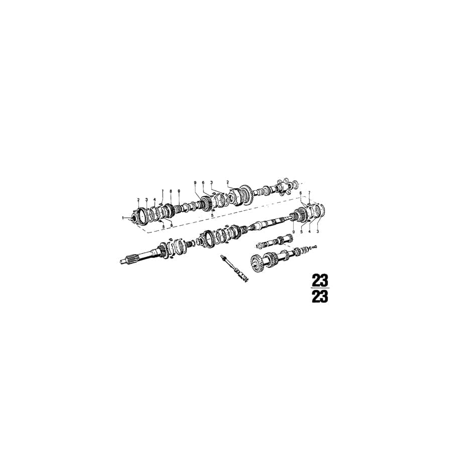 Genuine BMW 23231200771 E12 Stopper (Inc. 2000, 2000tilux & 520i) | ML Performance UK Car Parts