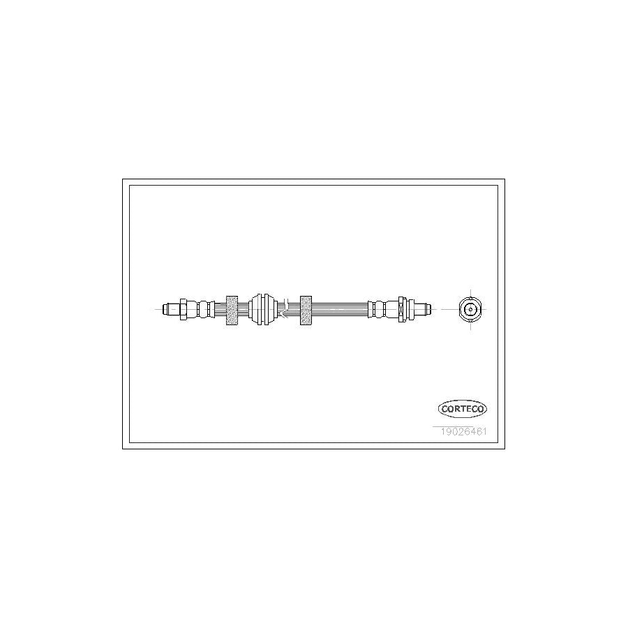 Corteco 19026461 Brake Hose | ML Performance UK