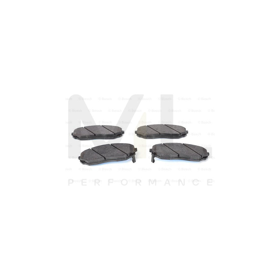 Bosch 0986494143 Brake Pad Set For Kia Sorento I (Jc) With Acoustic Wear Warning, With Anti-Squeak Plate, With Mounting Manual BP1054 | ML Performance Car Parts