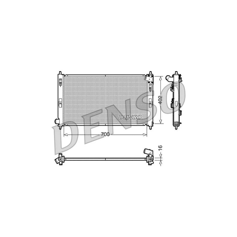 Denso DRM45023 Drm45023 Engine Radiator | ML Performance UK