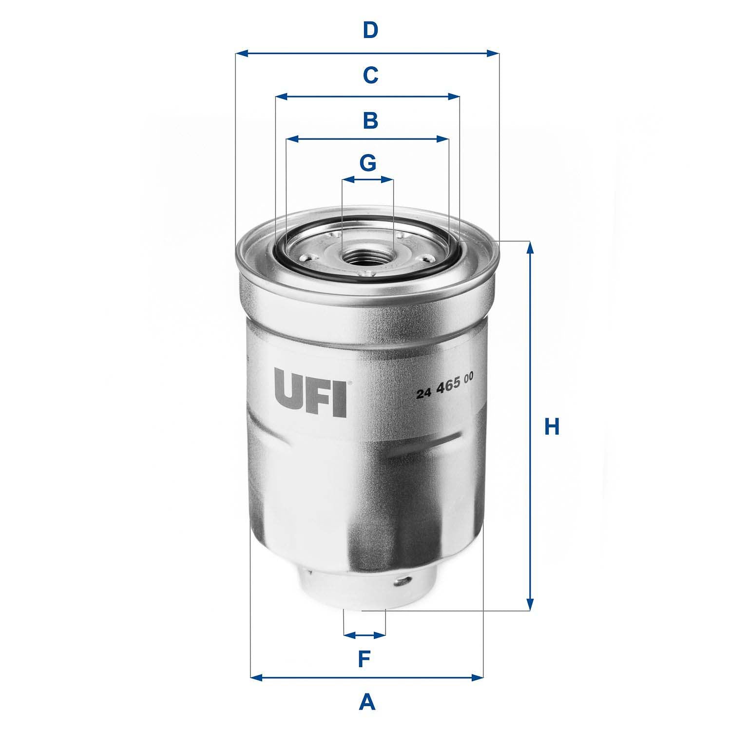 UFI 24.465.00 Fuel Filter