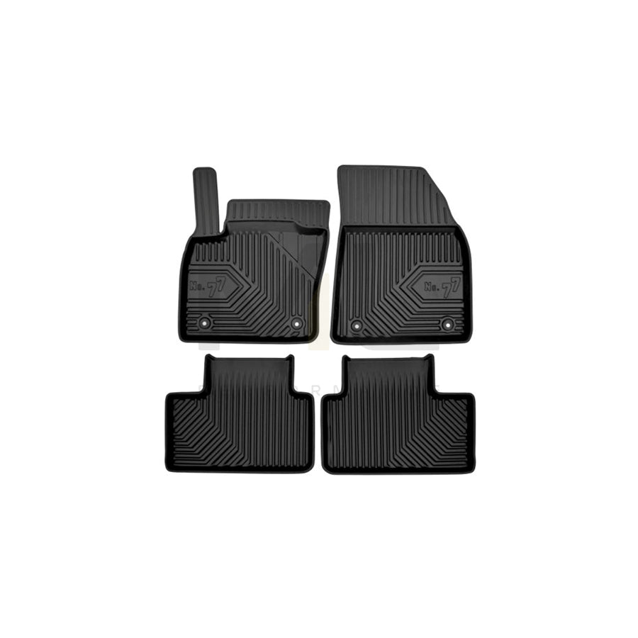 FROGUM Tailored 77407879 Floor mat set for VOLVO XC40 (536) Elastomer, Front and Rear, Quantity: 4, Black | ML Performance Car Parts