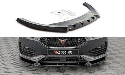 Maxton Design CU-LE-1-FD1T Front Splitter V.1 Cupra Leon | ML Performance UK Car Parts