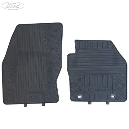 GENUINE FORD 1681374 C-MAX RUBBER FLOOR MATS FRONT, BLACK | ML Performance UK