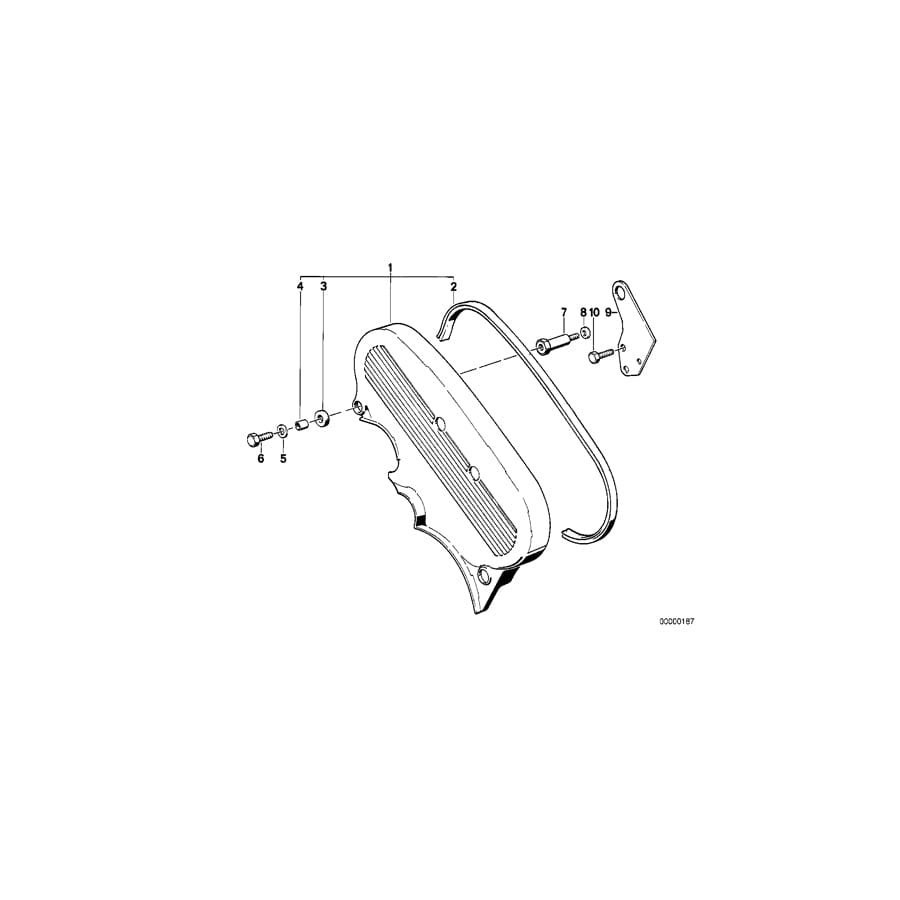 Genuine BMW 11122240929 E30 E28 E34 Threaded Pipe Joint M8 (Inc. 524d, 324td & 524td) | ML Performance UK Car Parts