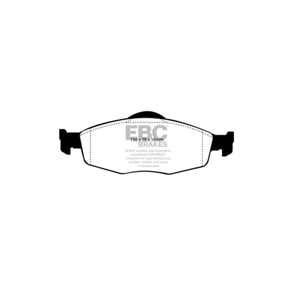 EBC PD40K718 Ford Ultimax Pad & Plain Disc Kit - Bendix Caliper 2 | ML Performance UK Car Parts