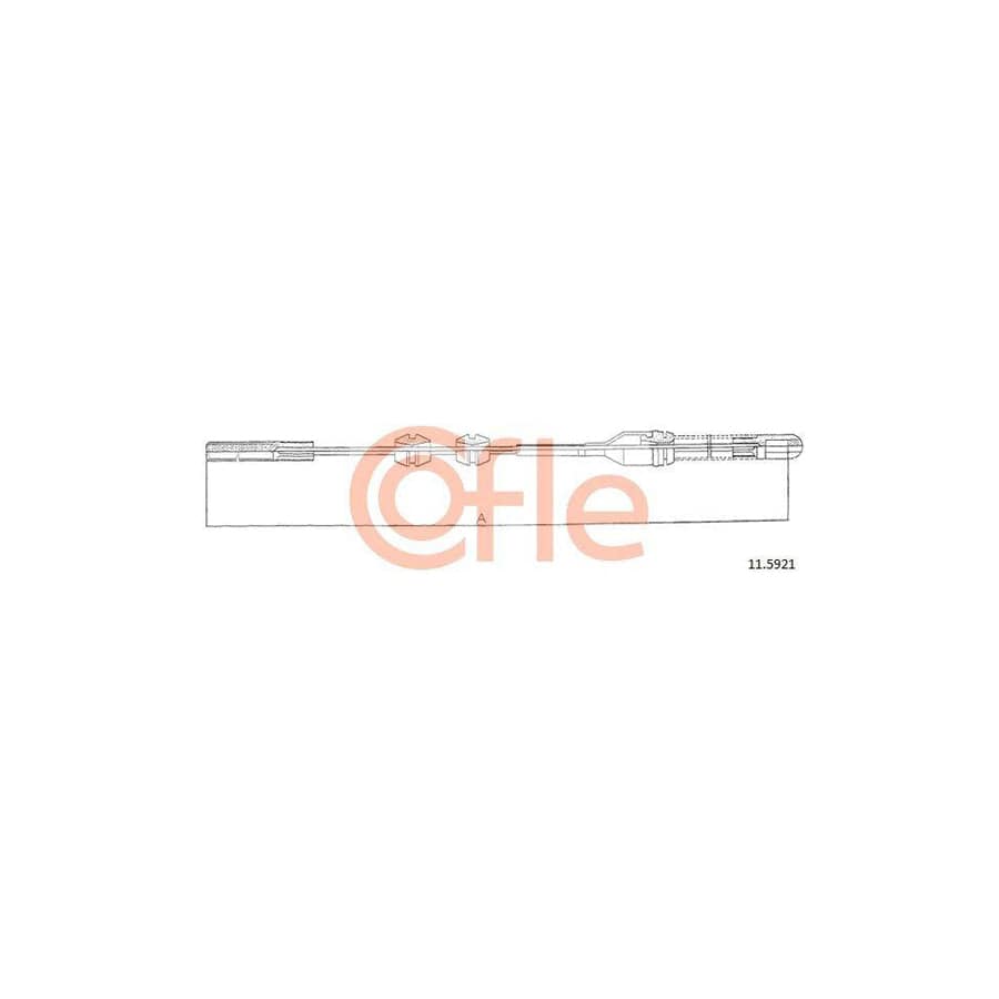 Cofle 11.5921 Hand Brake Cable