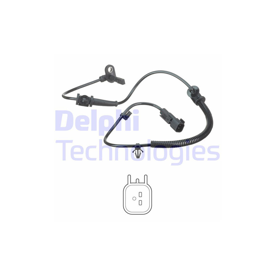 Delphi Ss20594 Abs Sensor