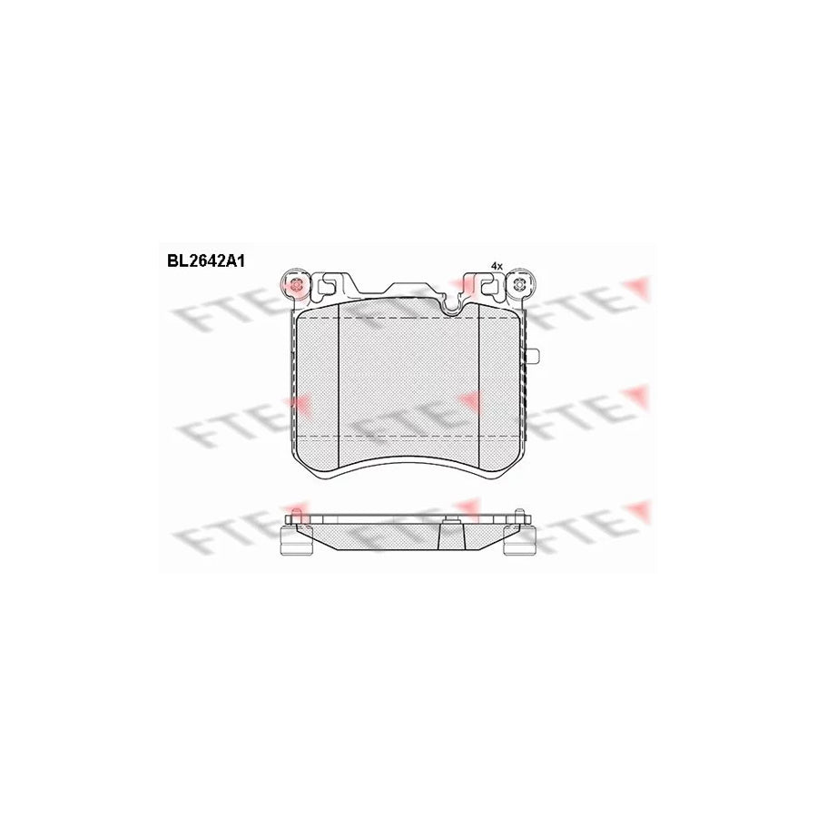 Fte BL2642A1 Brake Pad Set | ML Performance UK Car Parts