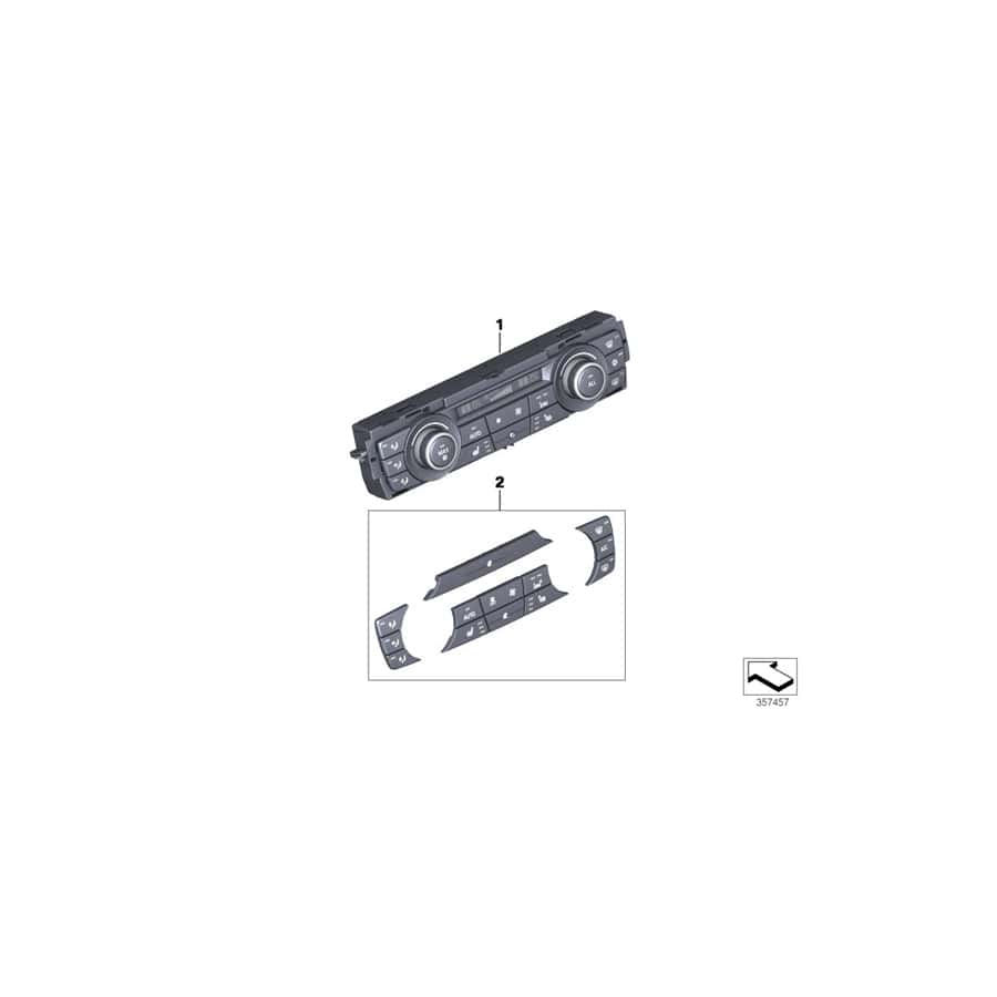 Genuine BMW 64119312722 F25 Control Unit, Automatic Air Cond.,High (Inc. X3) | ML Performance UK Car Parts