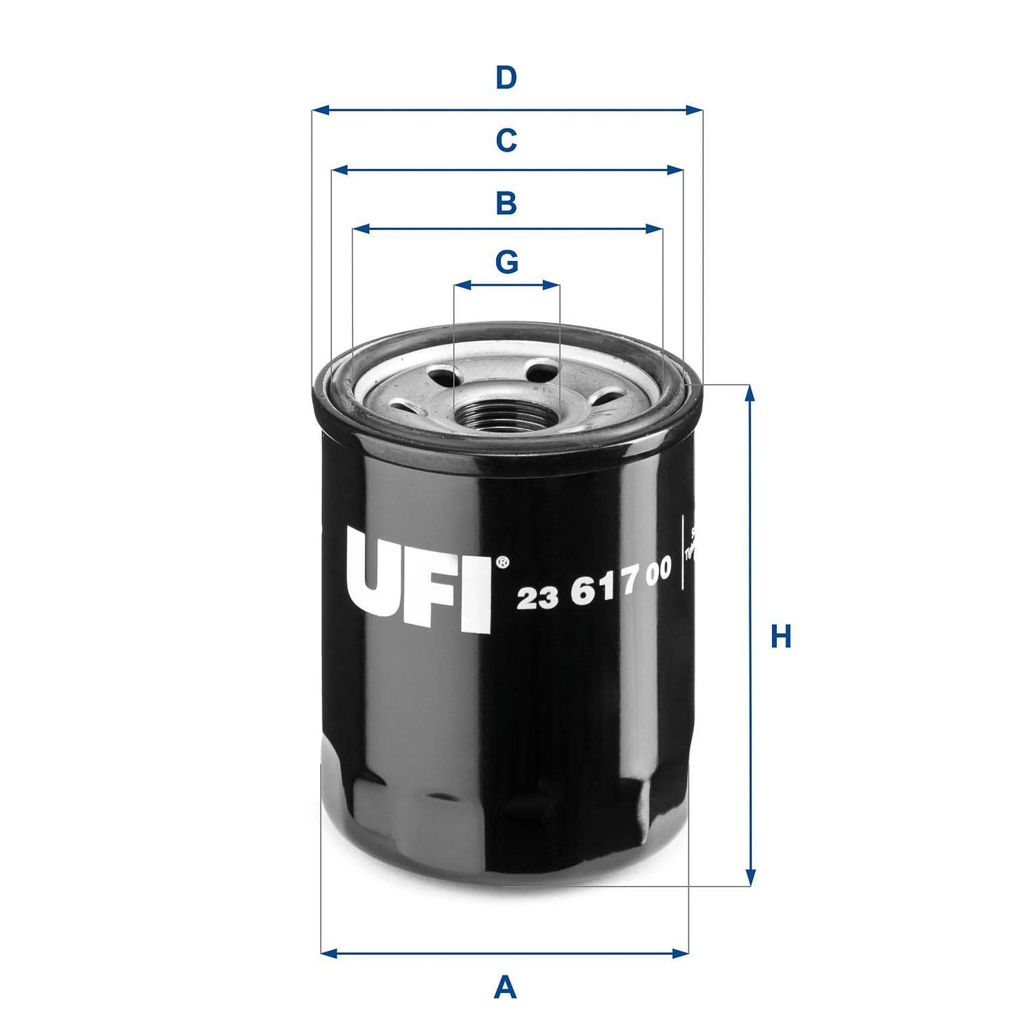 UFI 23.617.00 Oil Filter