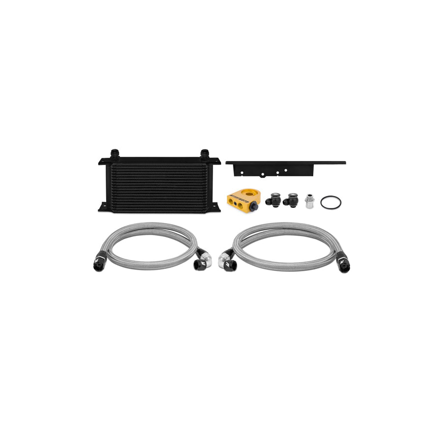 Mishimoto MMOC-350Z-03TBK 03-09 Nissan 350Z / 03-07 Infiniti G35 (Coupe Only) Oil Cooler Kit - Thermostatic Black