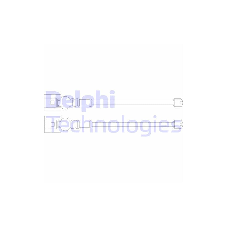 Delphi Lz0201 Warning Contact Set, Brake Pad Wear