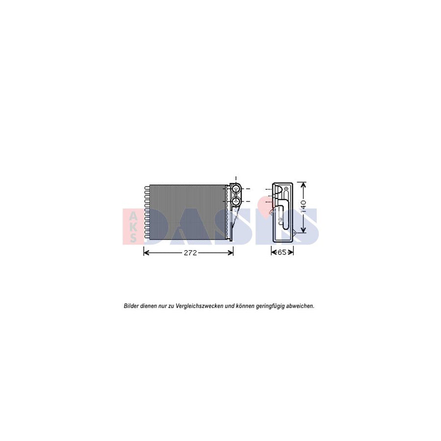 AKS Dasis 169020N Heater Matrix | ML Performance UK