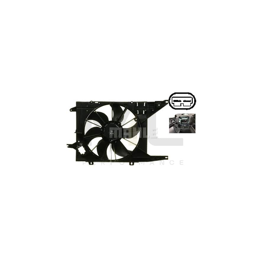 MAHLE ORIGINAL CFF 327 000S Fan, radiator ???: 380mm, with radiator fan shroud | ML Performance Car Parts