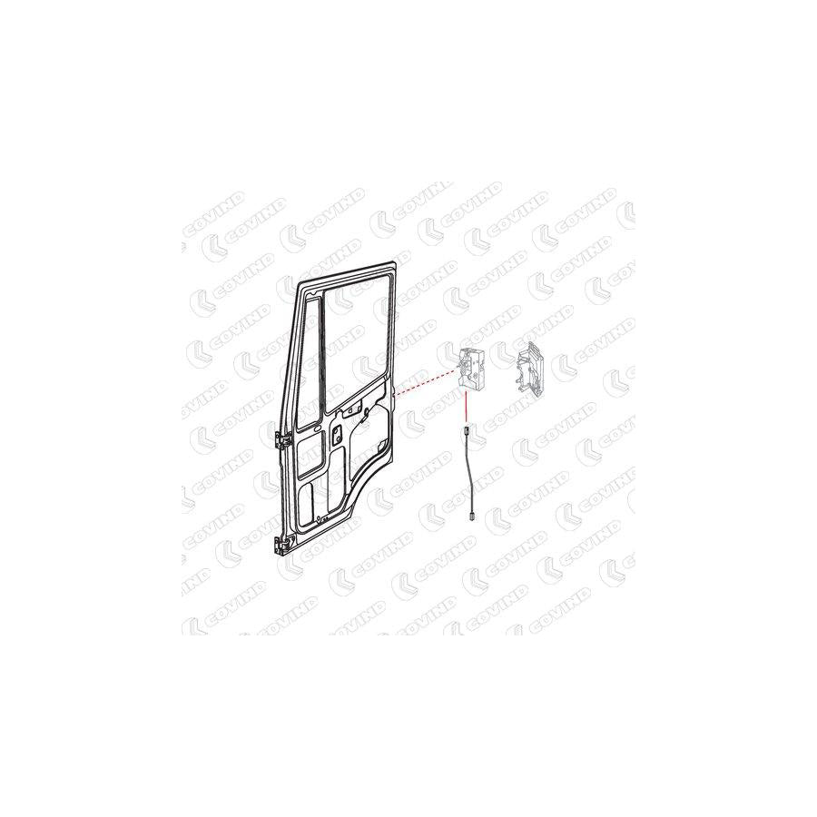 Covind 060/192 Cable, Door Release | ML Performance UK