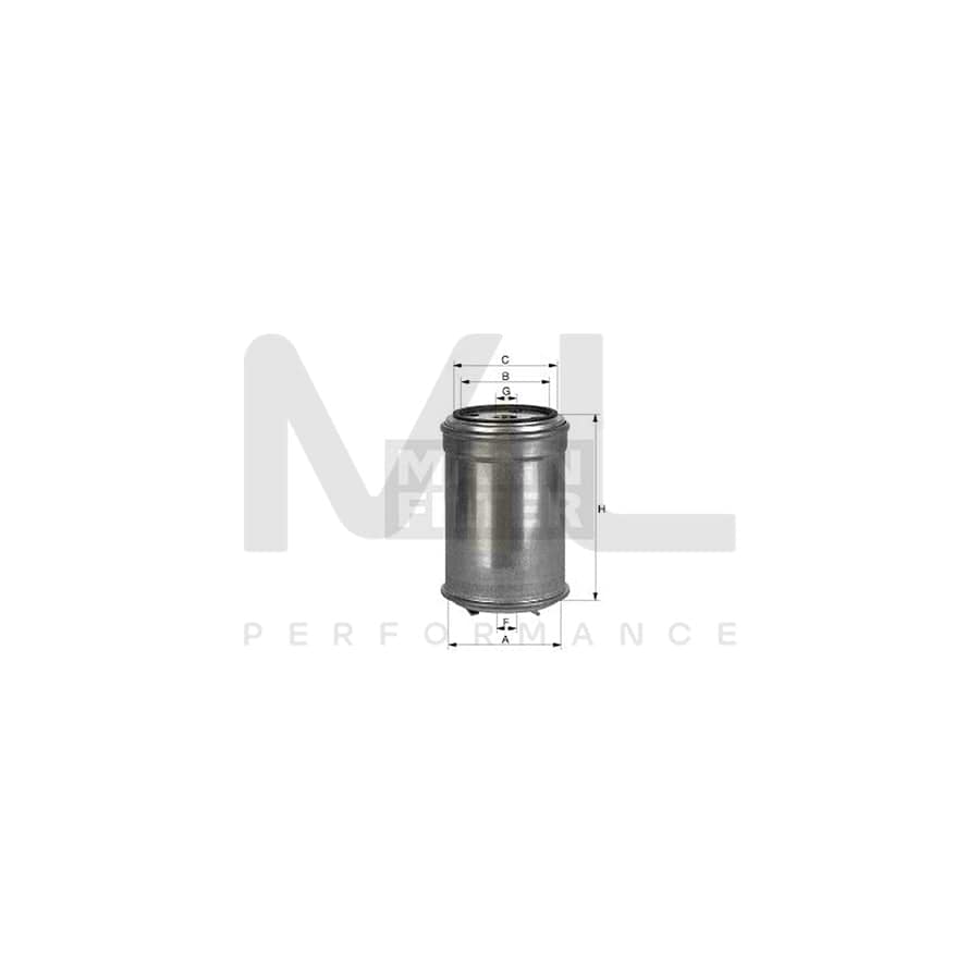 MANN-FILTER WK 842/1 Fuel filter Spin-on Filter | ML Performance Car Parts