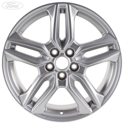 GENUINE FORD 2238329 ALLOY WHEEL 18" 5 X 2-SPOKE DESIGN, SPARKLE SILVER | ML Performance UK