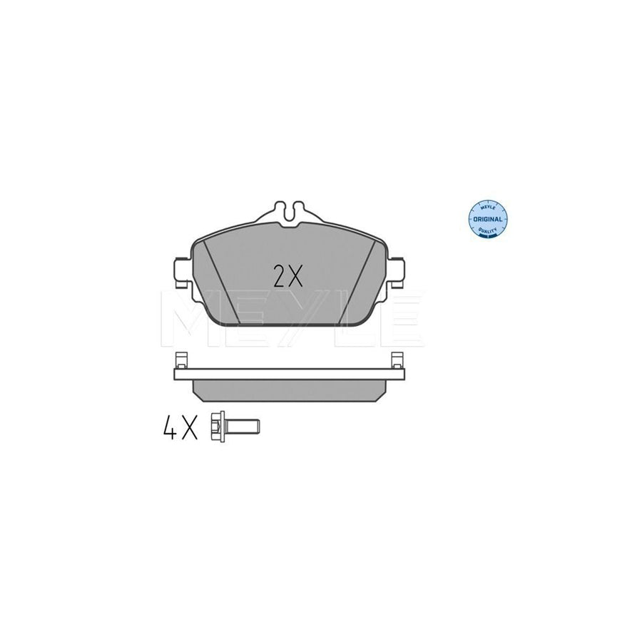 Meyle 025 220 3219 Brake Pad Set