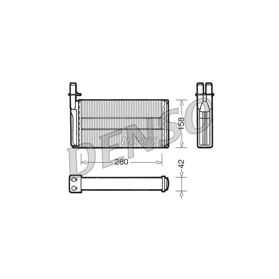 Denso DRR25001 Drr25001 Heater Matrix For Saab 9000 | ML Performance UK