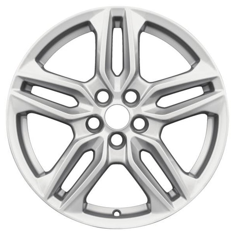 GENUINE FORD 2238329 ALLOY WHEEL 18" 5 X 2-SPOKE DESIGN, SPARKLE SILVER | ML Performance UK