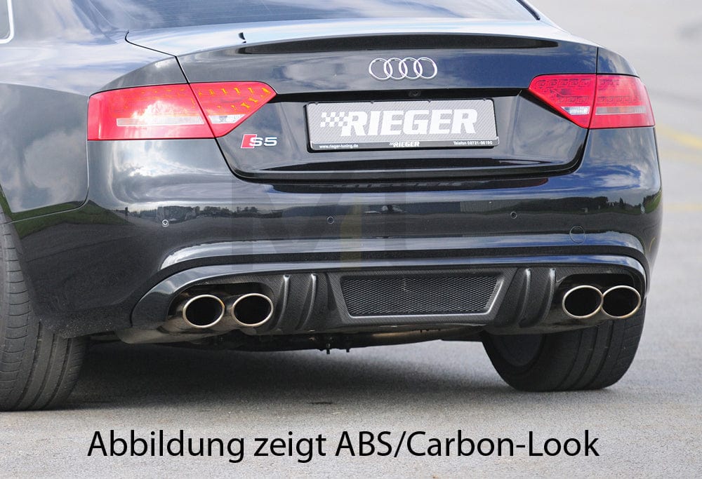 Rieger 00055442 Audi B8 B81 Rear Diffuser (A5 & S5) 1 | ML Performance UK Car Parts