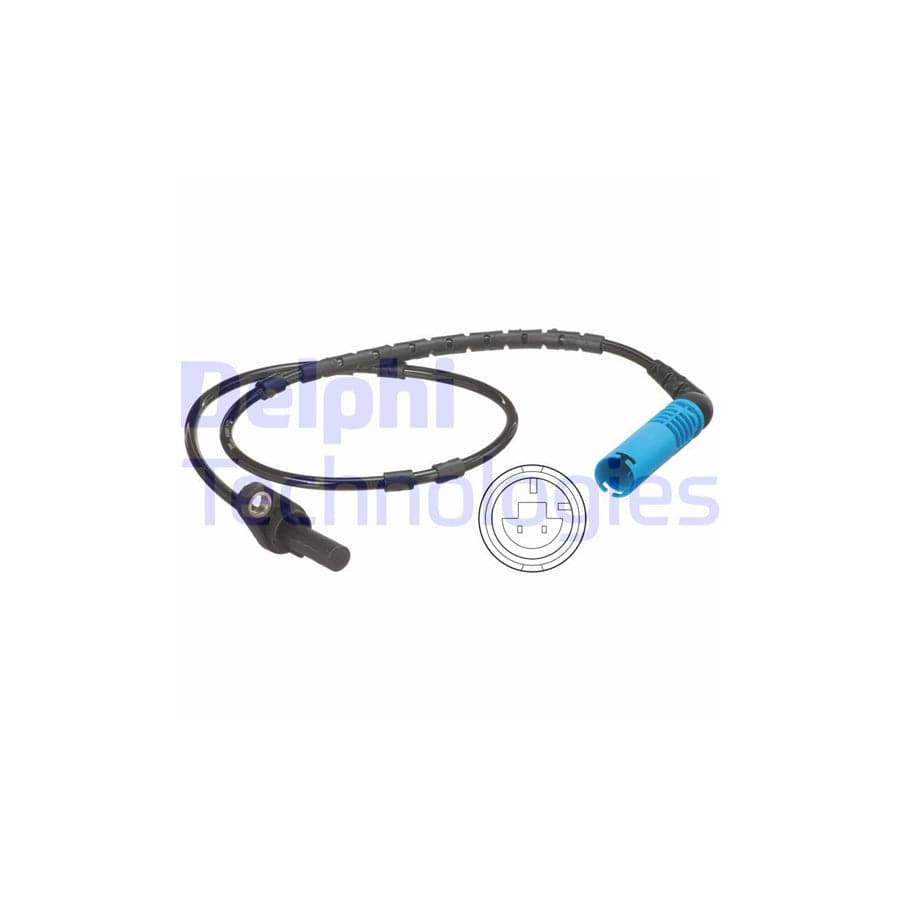 Delphi Ss20591 Abs Sensor For Bmw X3 (E83)