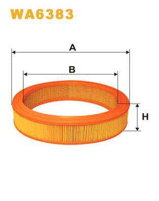 WIX Filters WA6383 Air Filter