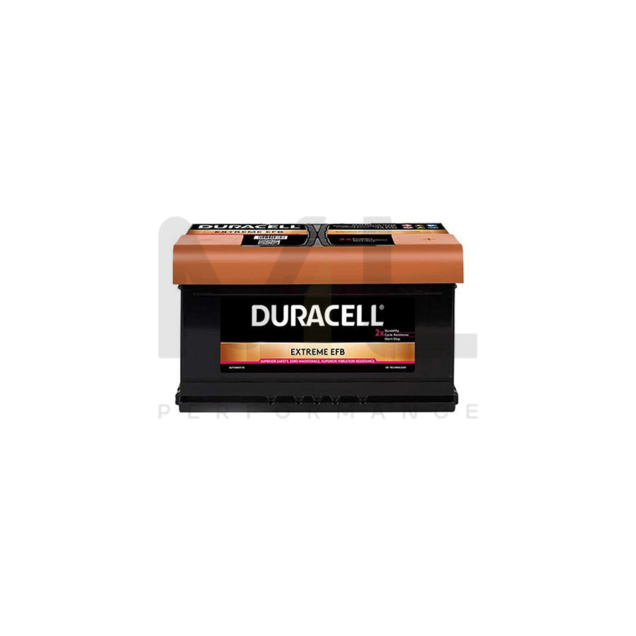 Duracell 110 / DE75 EFB Extreme Car Battery | ML Performance UK Car Parts