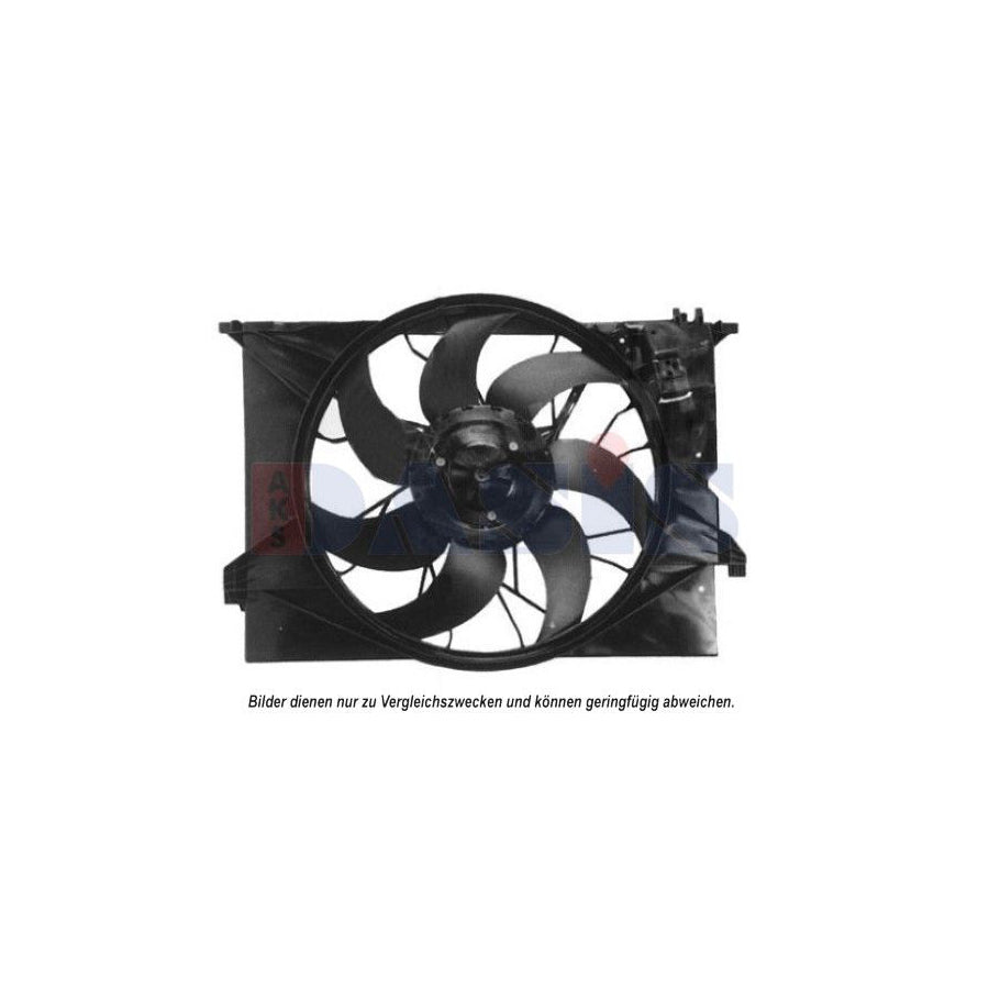 AKS Dasis 128169N Fan, Radiator Suitable For Mercedes-Benz S-Class | ML Performance UK