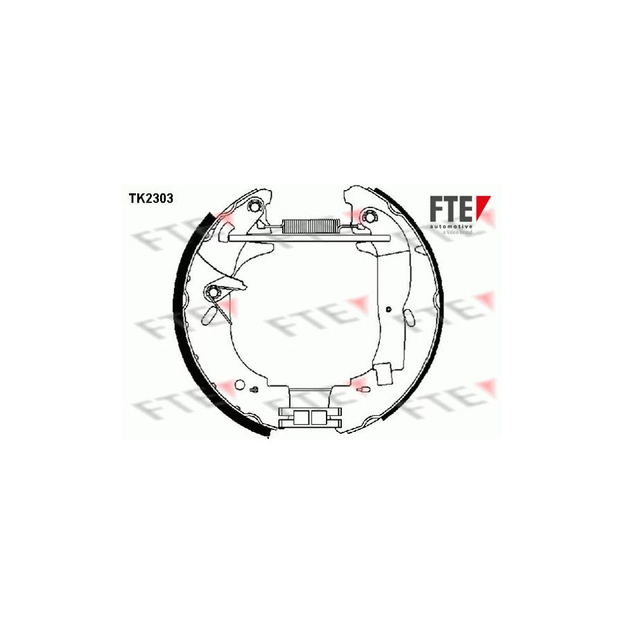 Fte TK2303 Brake Shoe Set | ML Performance UK Car Parts