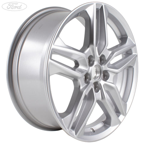 GENUINE FORD 2238329 ALLOY WHEEL 18" 5 X 2-SPOKE DESIGN, SPARKLE SILVER | ML Performance UK