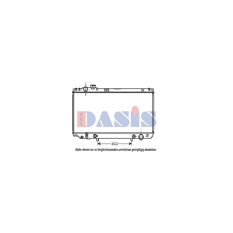 AKS Dasis 210107N Engine Radiator For Lexus Gs I (Jzs147_) | ML Performance UK