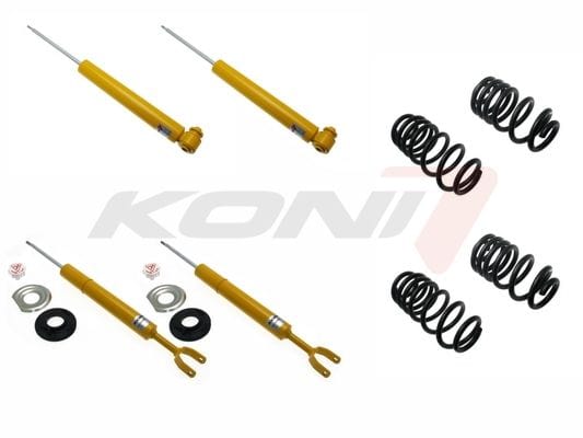 KONI 1140-2003 Suspension Kit, Coil Springs / Shock Absorbers For Audi A6 C6 Avant (4F5) | ML Performance UK