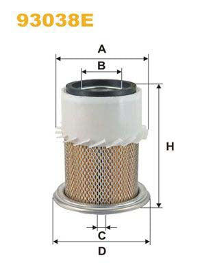 WIX Filters 93038E Air Filter