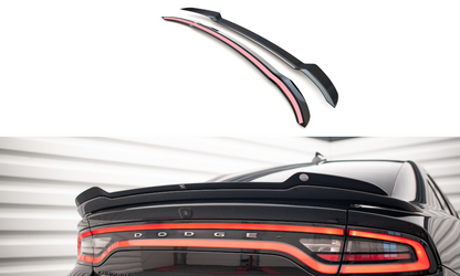 Maxton Design DO-CH-2-SRT-CAP1T Spoiler Cap Dodge Charger SRT MK7 Facelift | ML Performance UK Car Parts