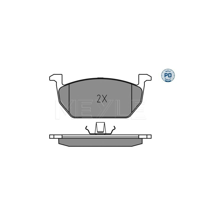 Meyle 025 220 3517/Pd Brake Pad Set