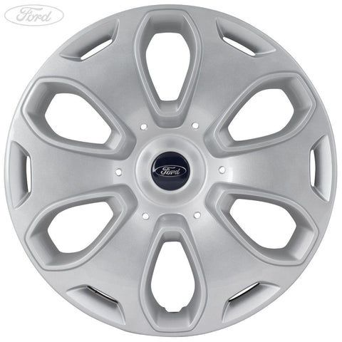 GENUINE FORD 1501640 KUGA MK2 17" STEEL WHEEL TRIM HUB CAP SILVER SINGLE 6 SPOKE | ML Performance UK