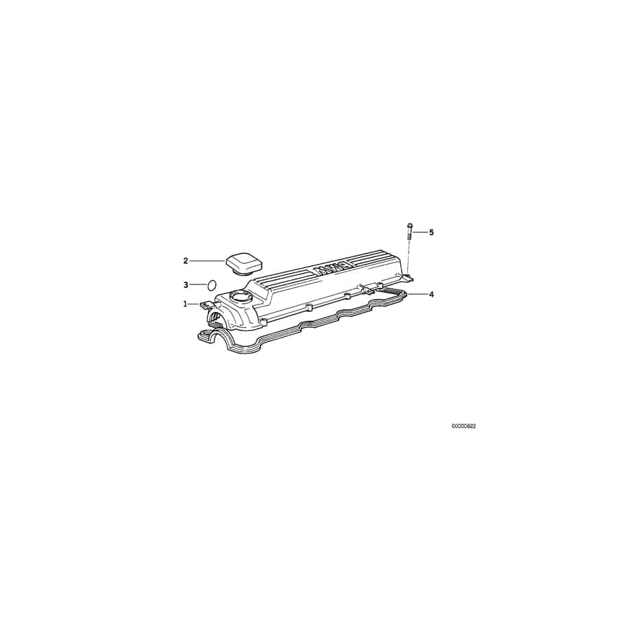 Genuine BMW 11122243922 E36 E34 Profile-Gasket (Inc. 525tds, 325td & 525td) | ML Performance UK Car Parts