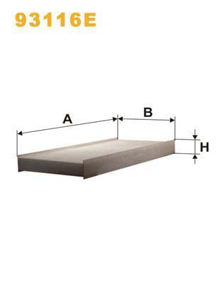 WIX Filters 93116E Pollen Filter