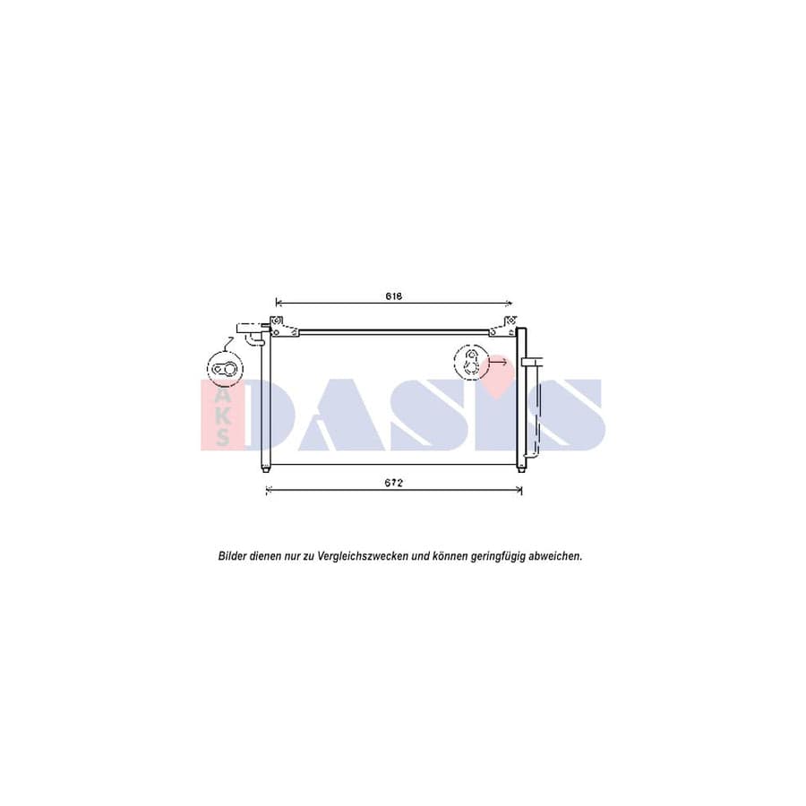 AKS Dasis 512069N Air Conditioning Condenser For Ssangyong Korando | ML Performance UK