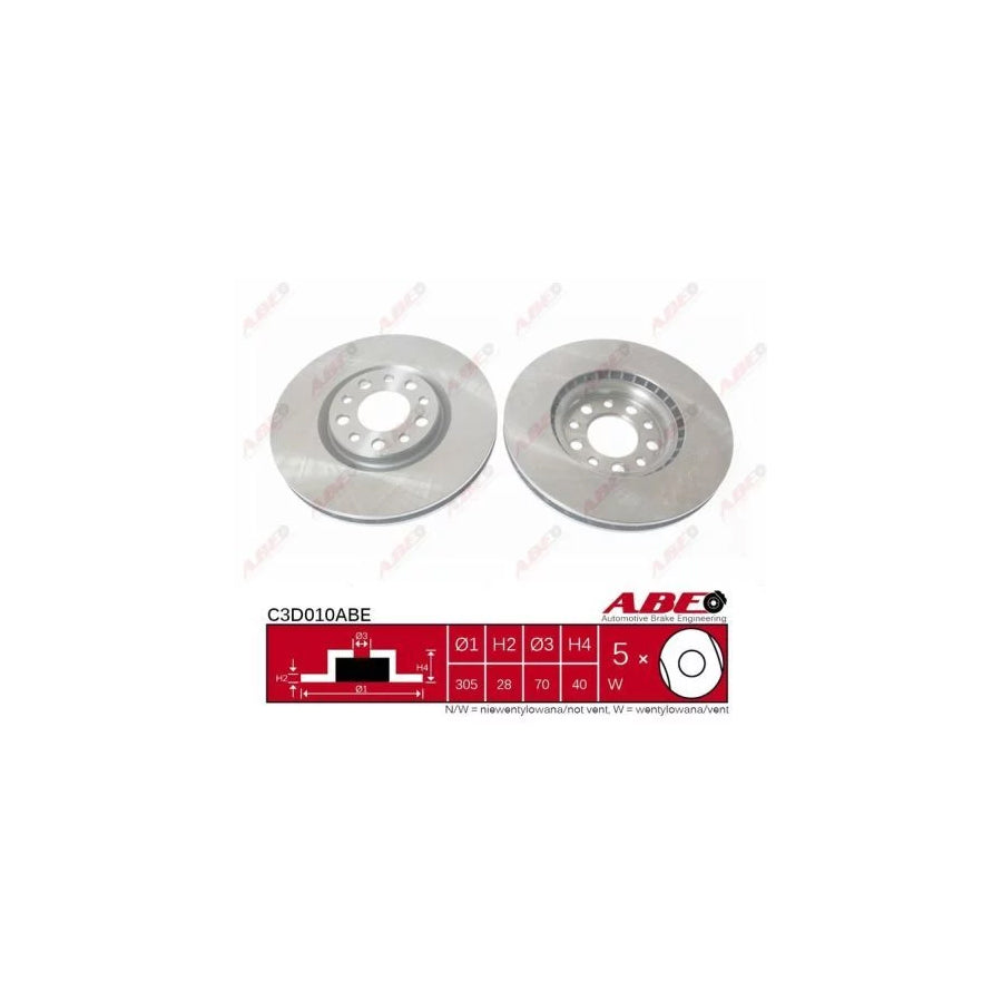 ABE C3D010ABE Brake Disc