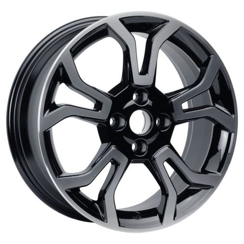 GENUINE FORD 2472211 ECOSPORT ALLOY WHEEL 17" 5 X 2-SPOKE DESIGN, ABSOLUTE BLACK MACHINED | ML Performance UK