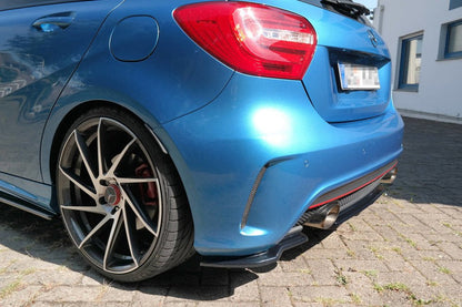 Maxton Design Mercedes Benz A-Class W176 AMG-Line (Pre-Facelift) Rear Side Splitters