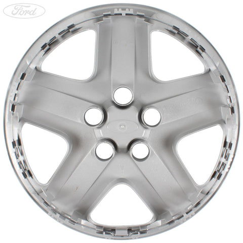 GENUINE FORD 1475132 FOCUS MK2 C-MAX 16" STEEL WHEEL TRIM 5 SPOKE SILVER X1 | ML Performance UK