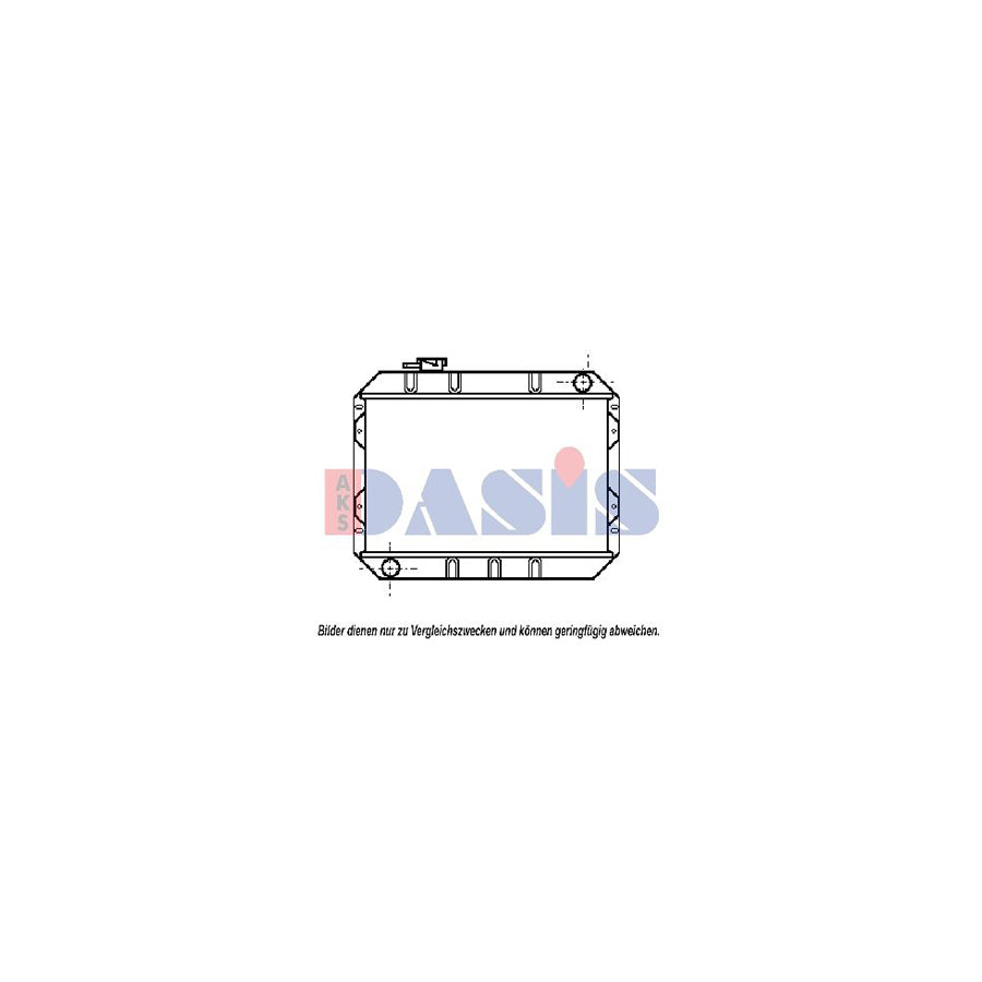 AKS Dasis 090220N Engine Radiator For Ford Taunus | ML Performance UK