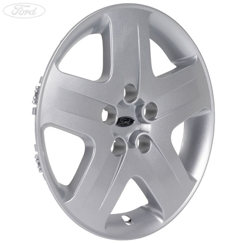 GENUINE FORD 1475132 FOCUS MK2 C-MAX 16" STEEL WHEEL TRIM 5 SPOKE SILVER X1 | ML Performance UK