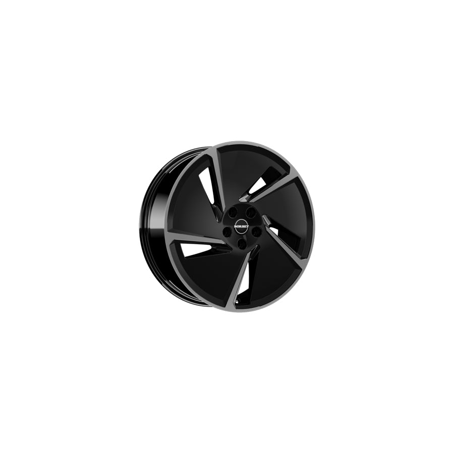 Borbet AE 7.5x20 ET45 AE 752045112572,5BP Black Polished Wheel | ML Performance UK Car Parts